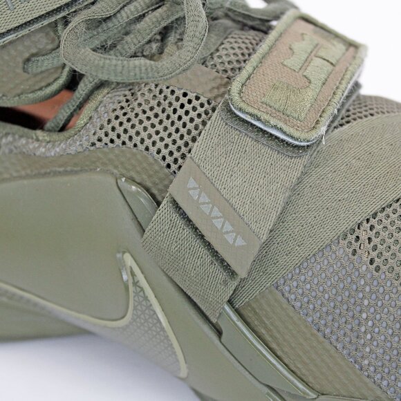 Nike LeBron Soldier 9 PRM 'Olive' - 749490 223: Size 12 - Picture 8 of 10